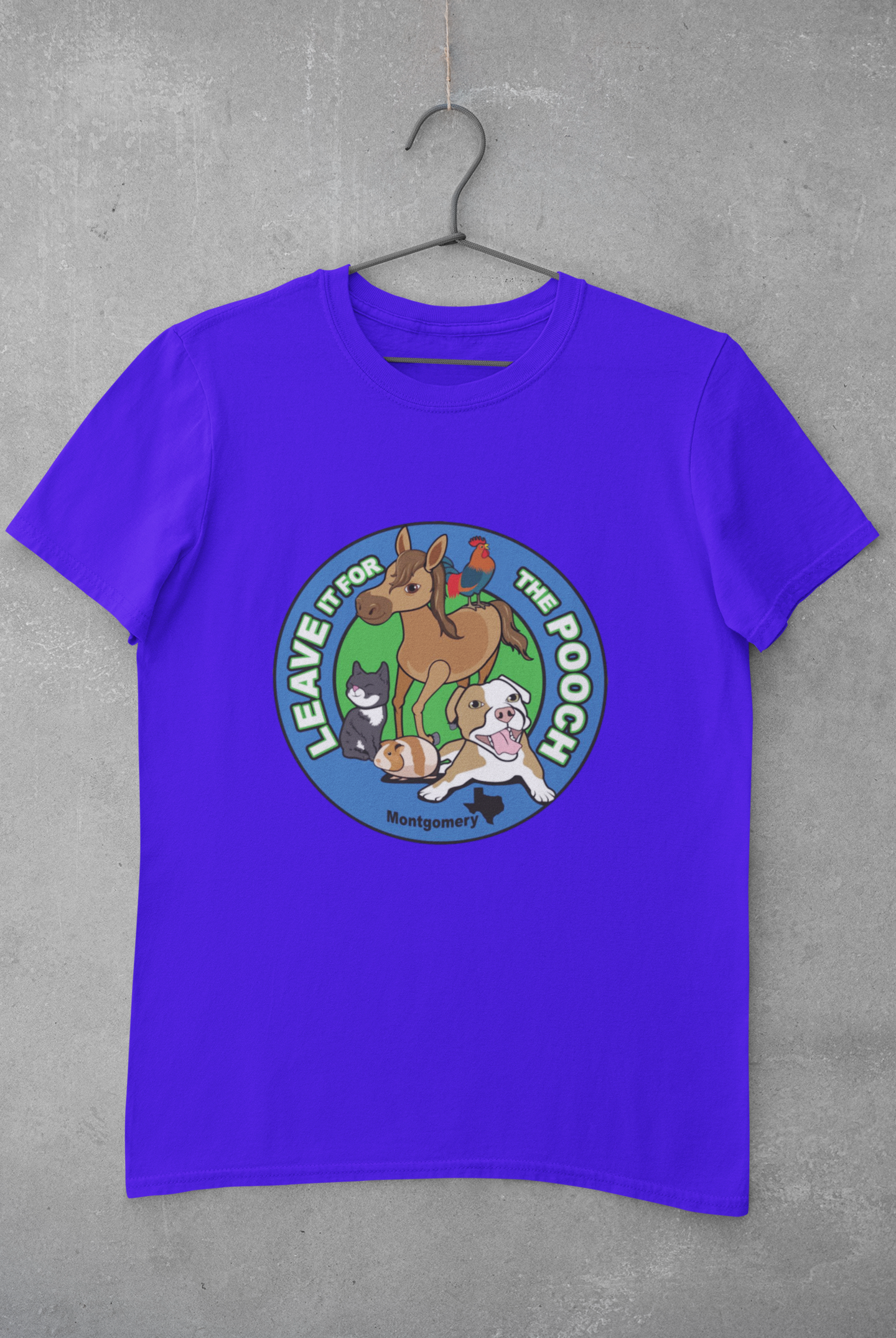 New Logo Leave It For The Pooch Youth Tee