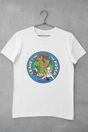 New Logo Leave It For The Pooch Youth Tee