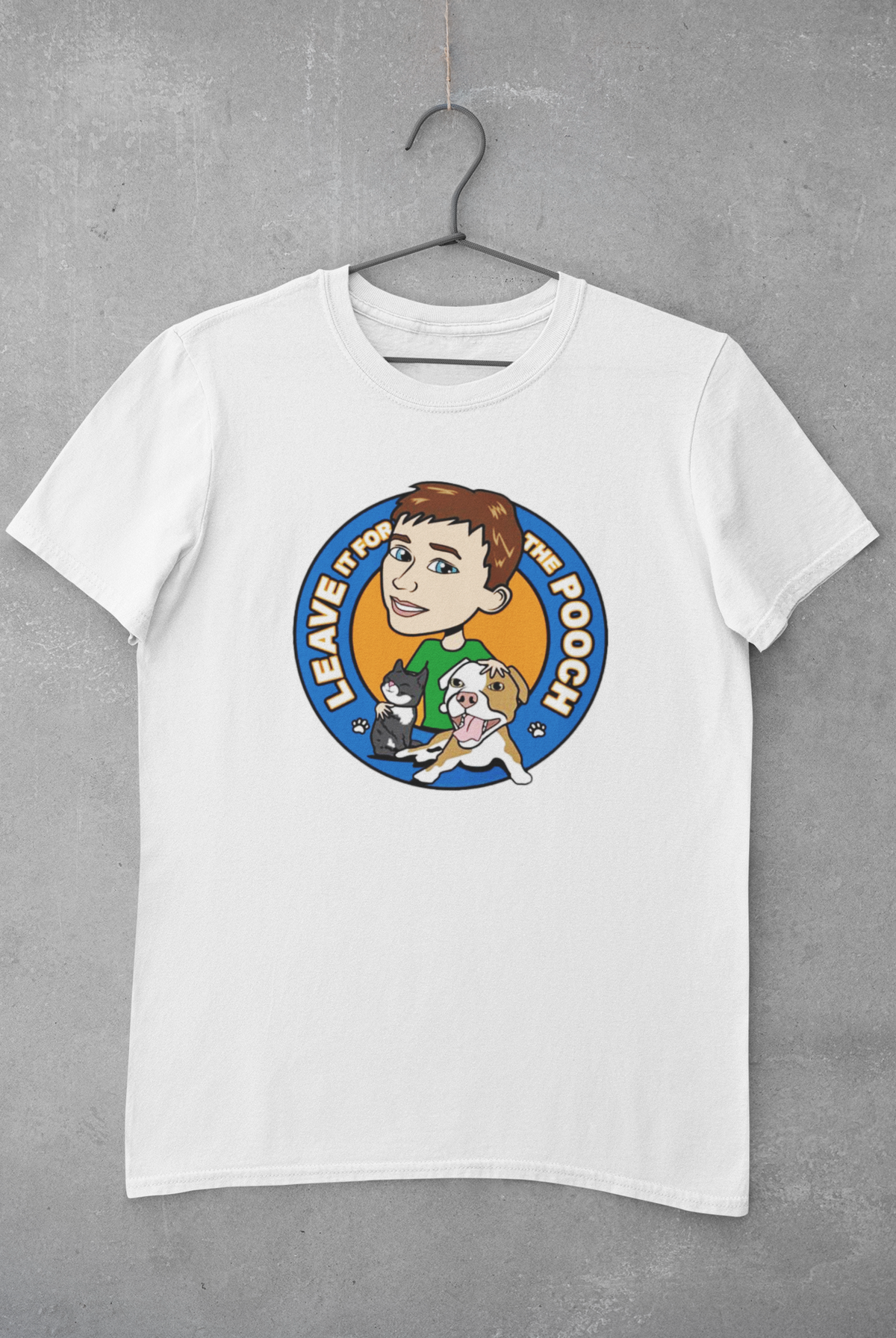 Leave It For The Pooch Youth Tee - Ruff Life Rescue Wear