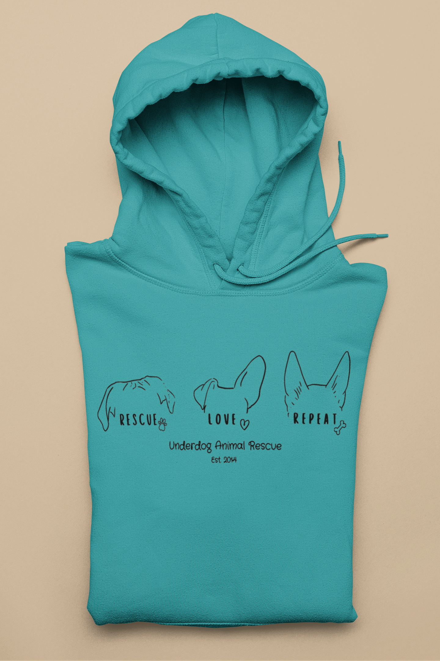 Underdog - Unisex Pullover Hoodie - Ruff Life Rescue Wear