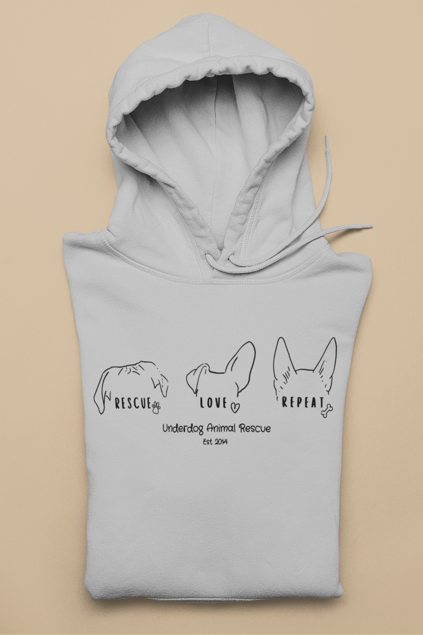 Underdog - Unisex Pullover Hoodie - Ruff Life Rescue Wear