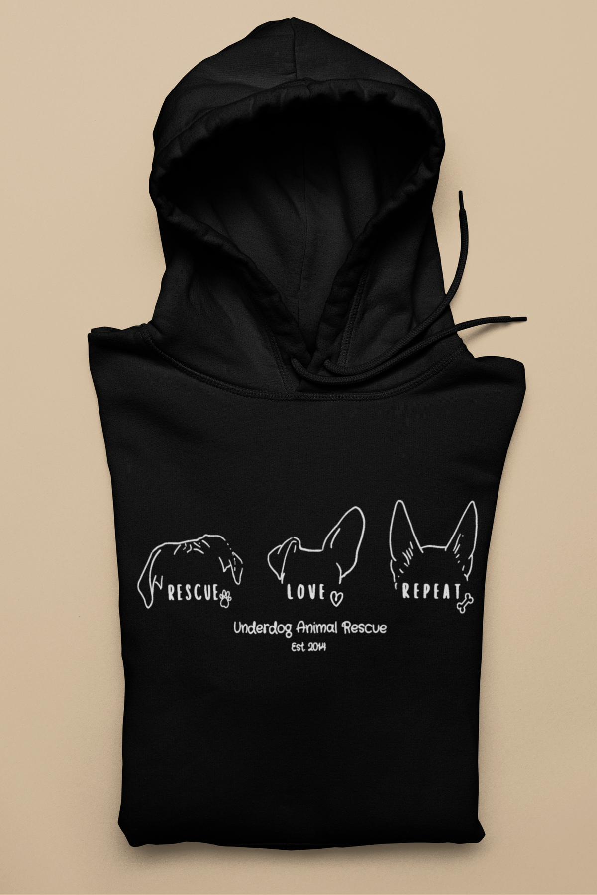 Underdog - Unisex Pullover Hoodie - Ruff Life Rescue Wear