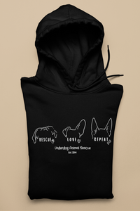 Underdog - Unisex Pullover Hoodie - Ruff Life Rescue Wear
