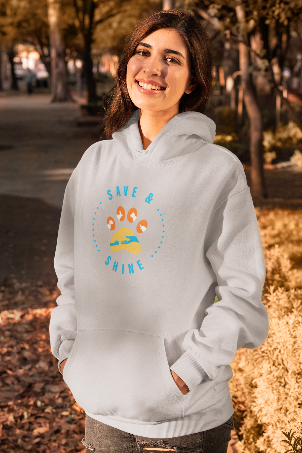 Save & Shine Pullover Hoodie - Ruff Life Rescue Wear