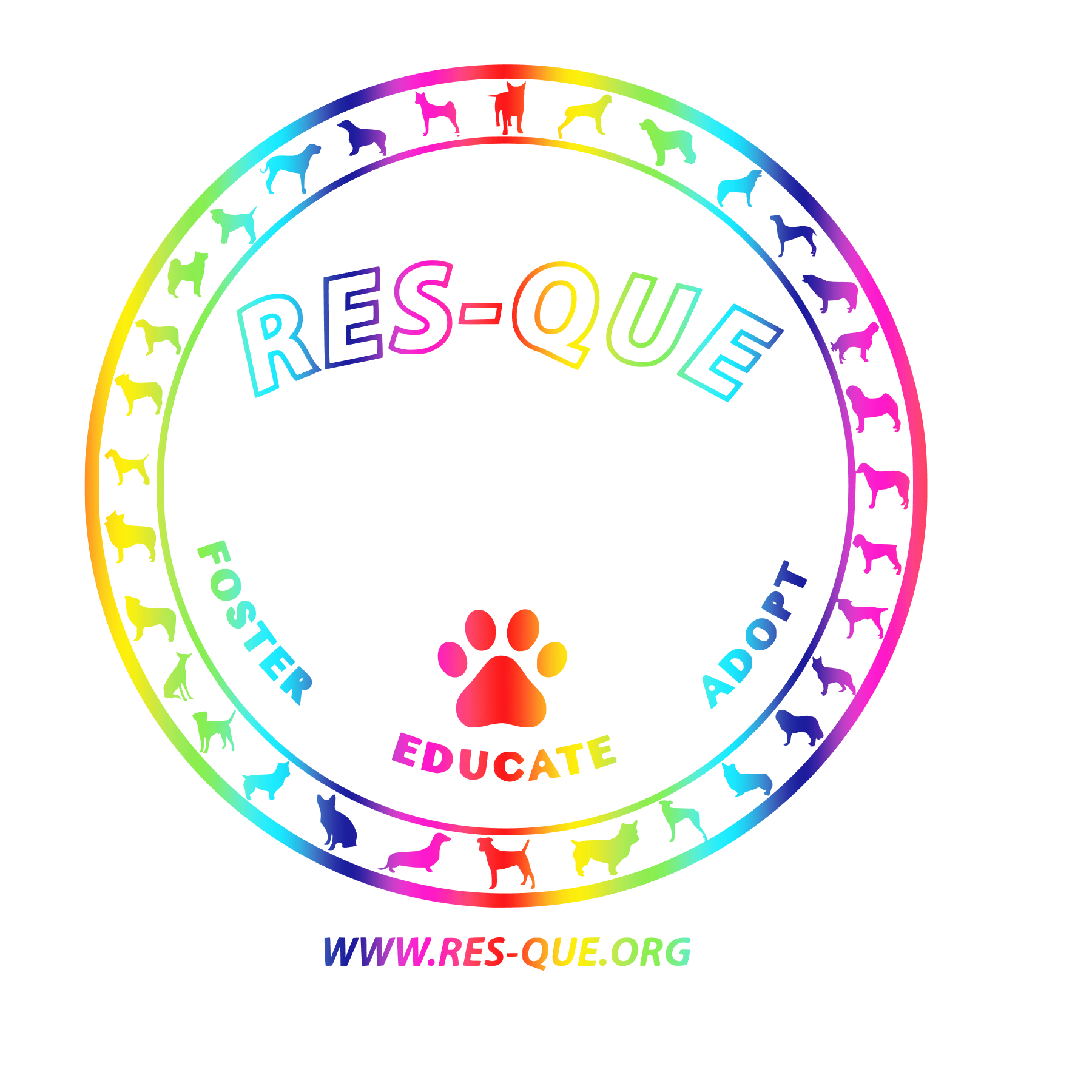 Pride Res-que Pullover Hoodie - Ruff Life Rescue Wear