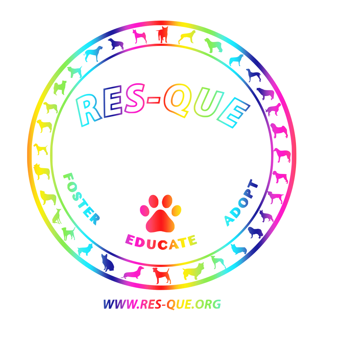 Pride Res-que Pullover Hoodie - Ruff Life Rescue Wear