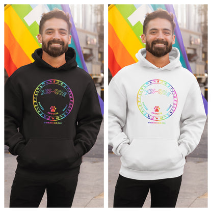 Pride Res-que Pullover Hoodie - Ruff Life Rescue Wear