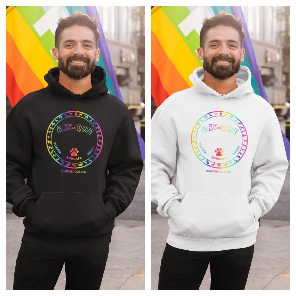 Pride Res-que Pullover Hoodie - Ruff Life Rescue Wear
