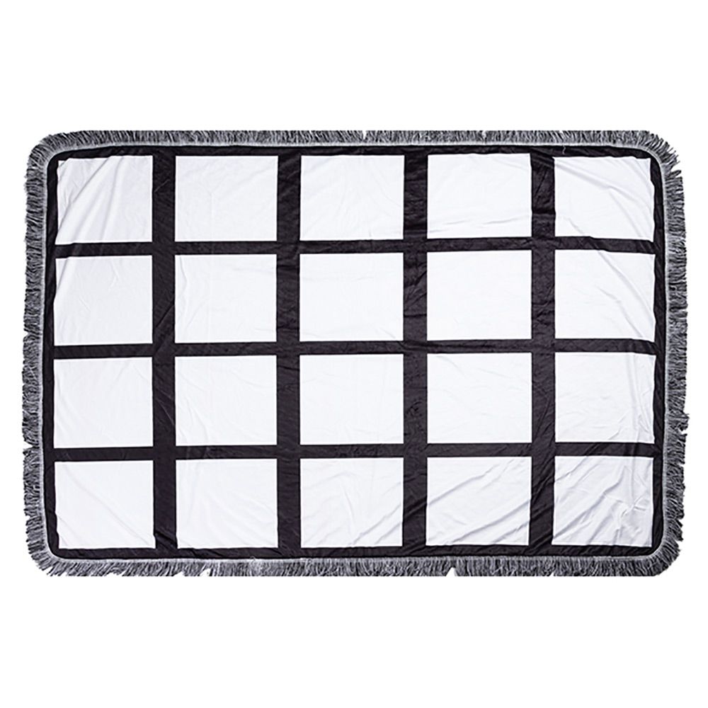 Personalized 20 PANEL PLUSH THROW BLANKET - Ruff Life Rescue Wear