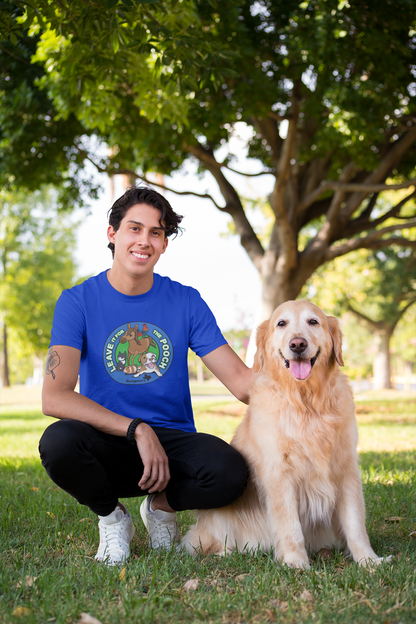 New Leave It For The Pooch Large Logo Unisex Tee - Ruff Life Rescue Wear