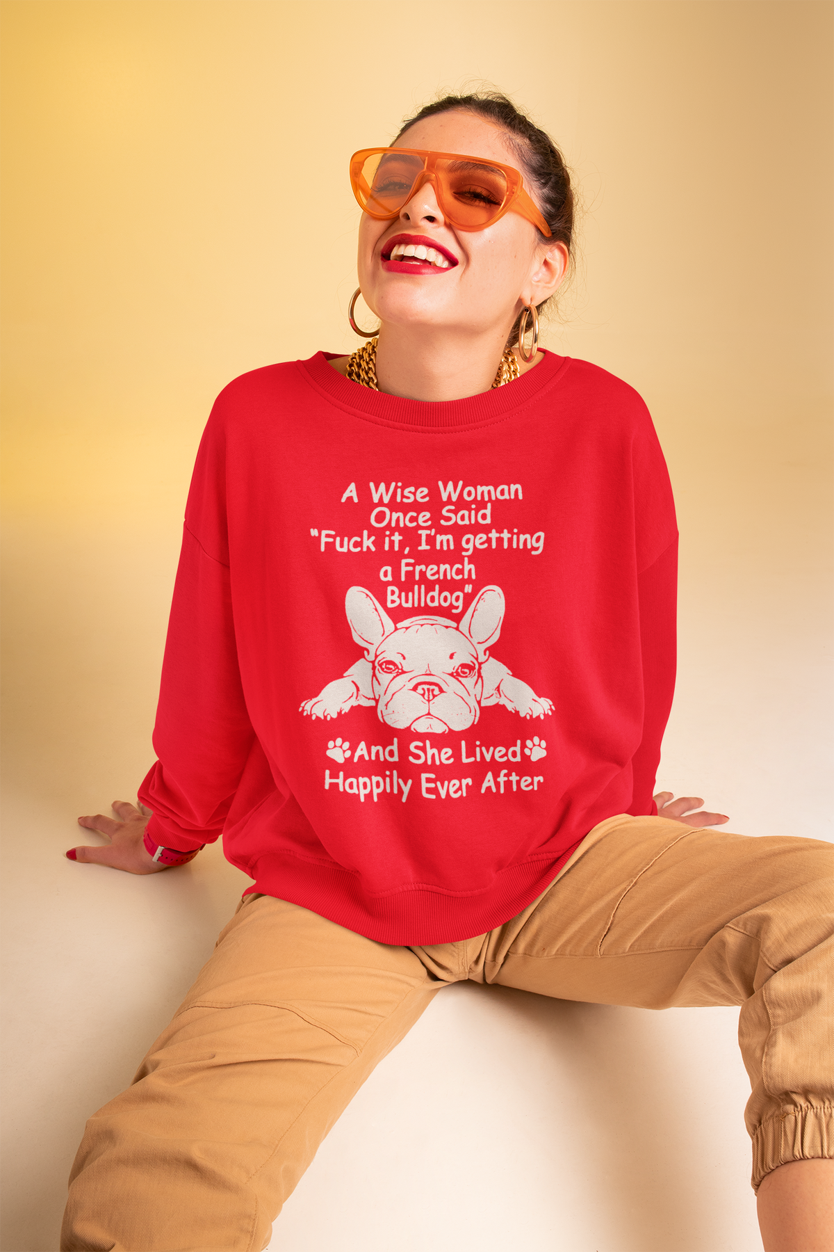 Get a Frenchy Sweatshirt (Available in several colors) - Ruff Life Rescue Wear