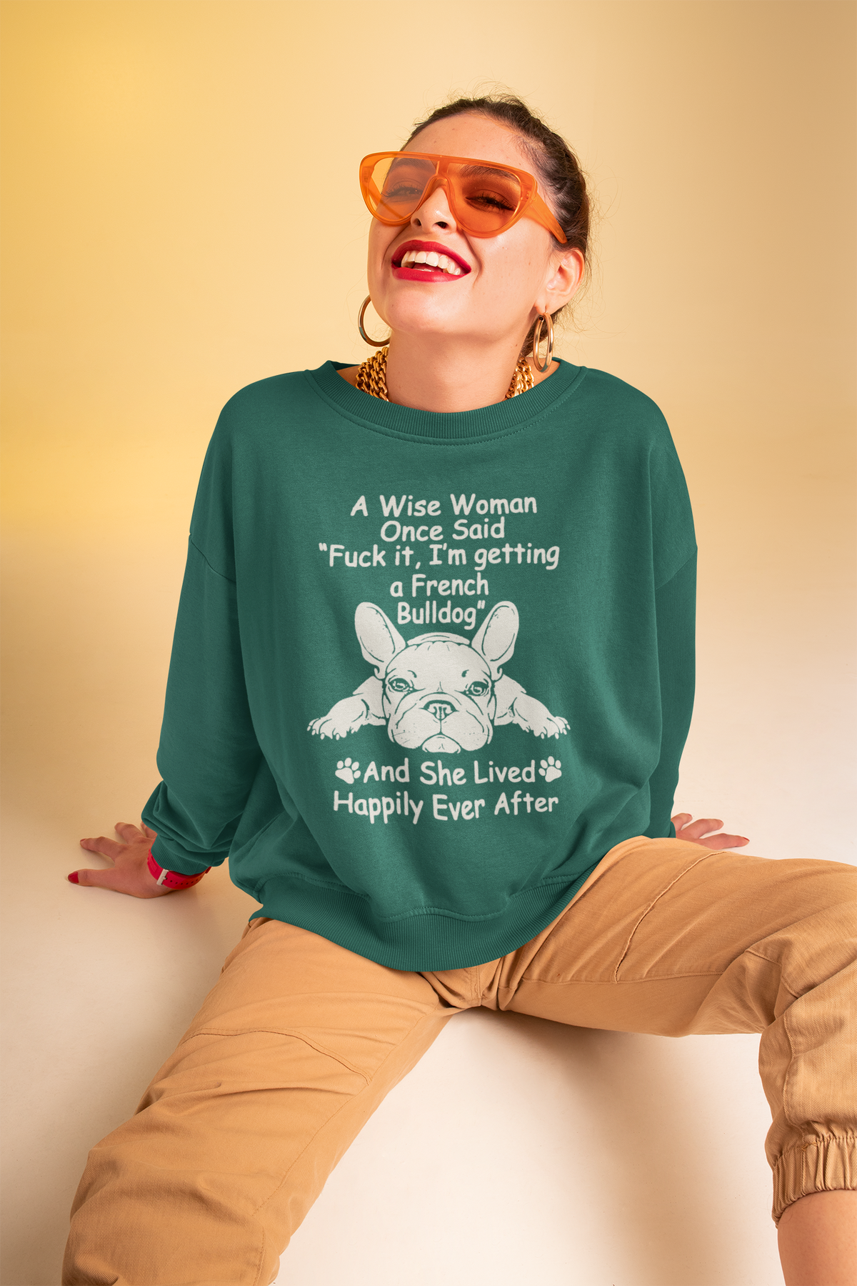 Get a Frenchy Sweatshirt (Available in several colors) - Ruff Life Rescue Wear