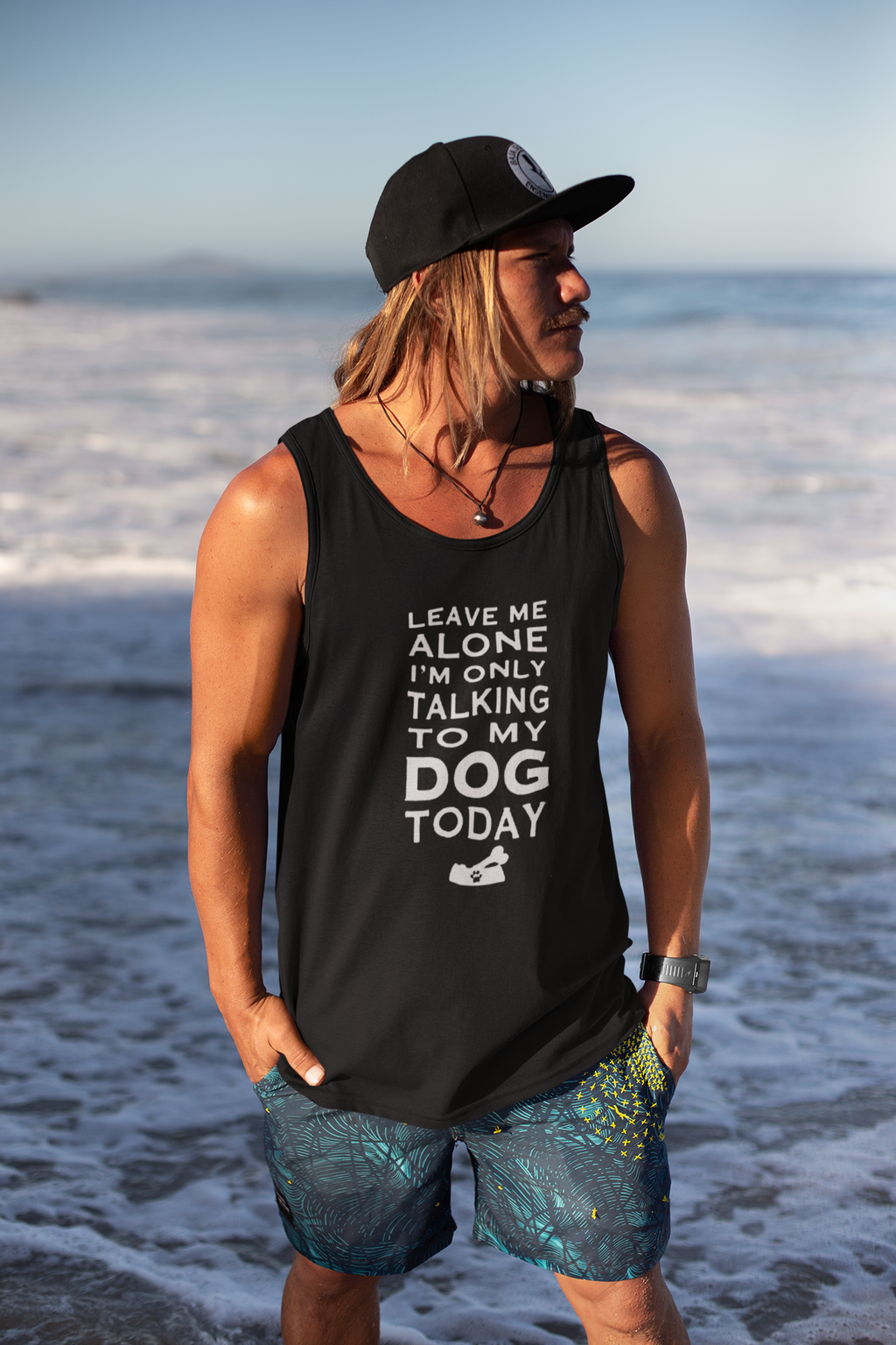 Leave Me Alone - Men's Tank - Ruff Life Rescue Wear