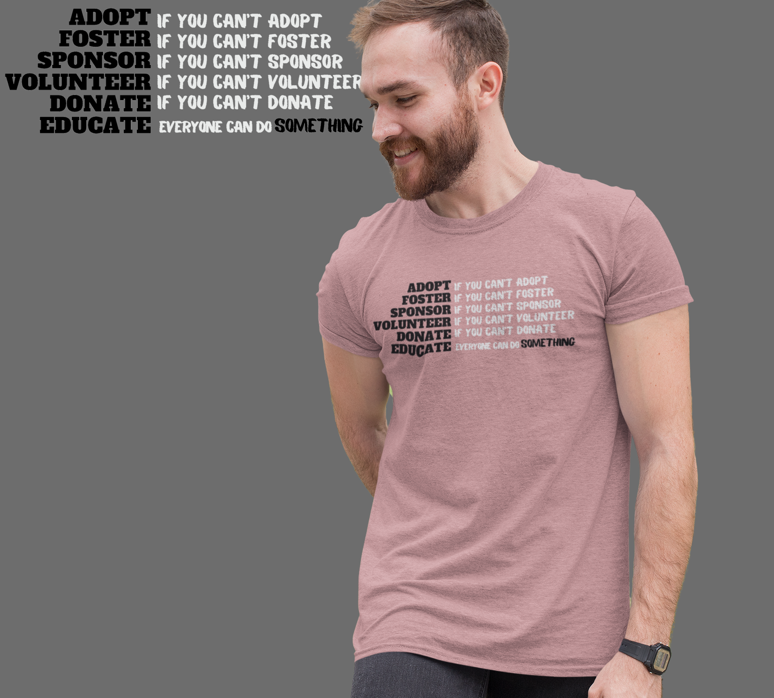 Underdog Foster Unisex Tees - Ruff Life Rescue Wear