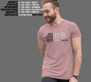 Underdog Foster Unisex Tees - Ruff Life Rescue Wear