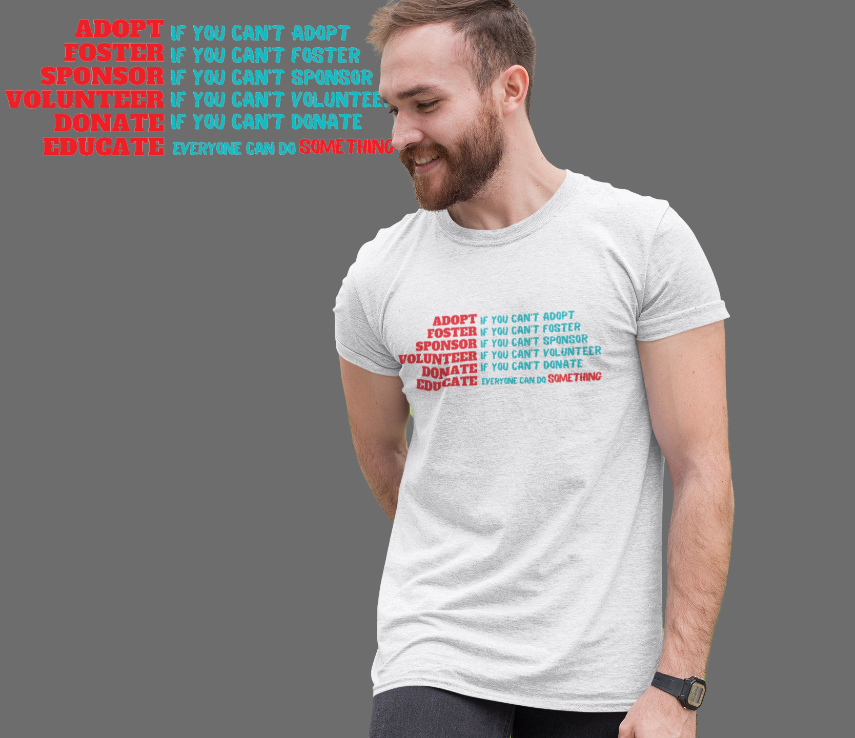 Underdog Foster Unisex Tees - Ruff Life Rescue Wear