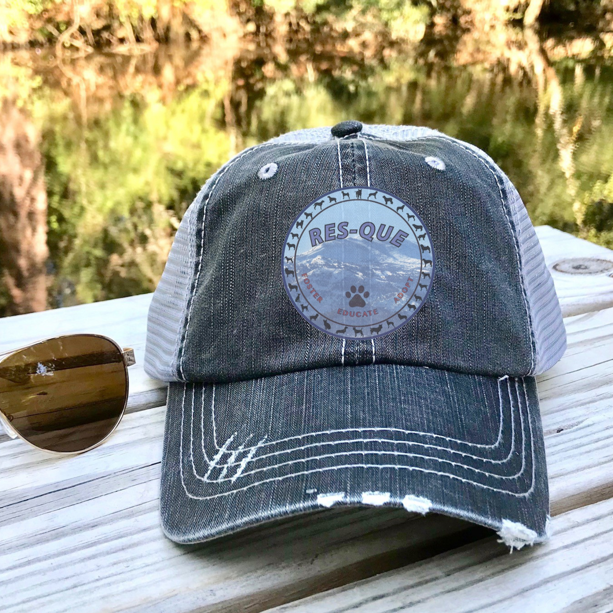 Res-que Vintage Trucker Cap - Ruff Life Rescue Wear