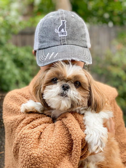 Love & Second Chances Vintage Trucker Caps - Ruff Life Rescue Wear