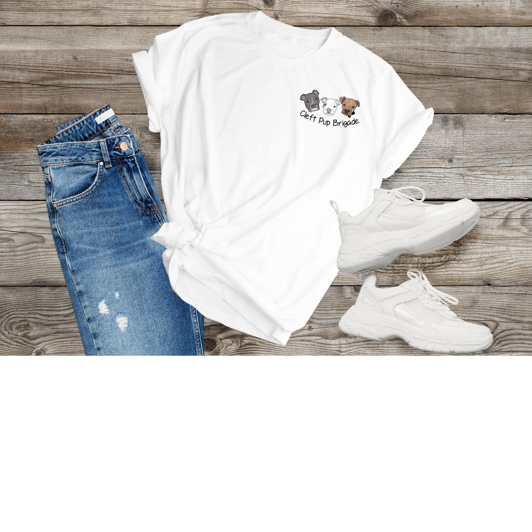 New Cleft Pup Brigade Unisex (small logo) - Ruff Life Rescue Wear